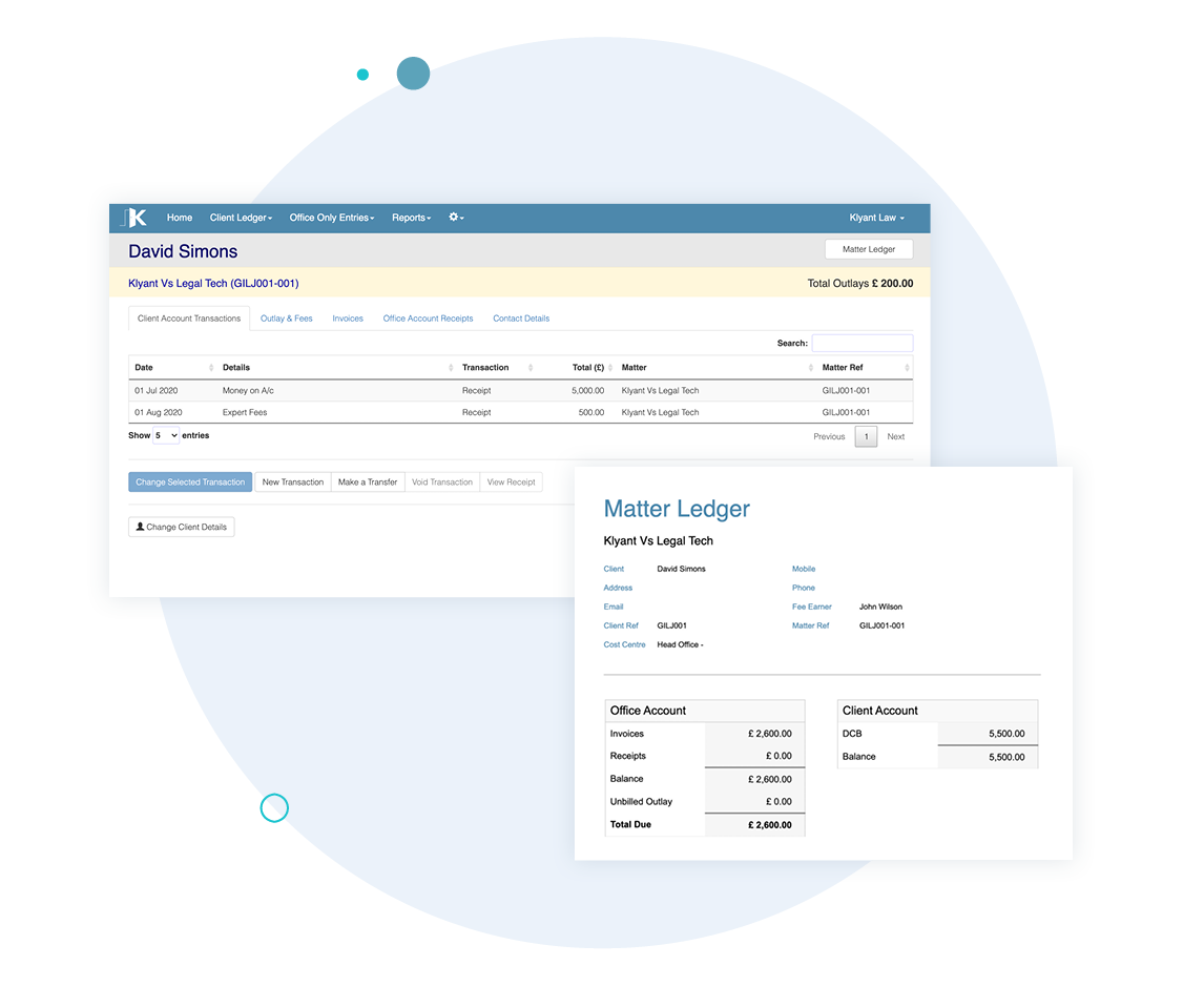 So long to separate systems for client account management