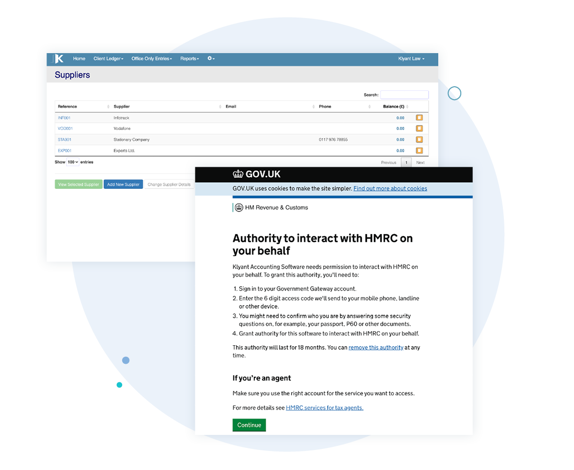 Manage your purchase ledger and file your VAT return directly from Klyant (UK Customers)