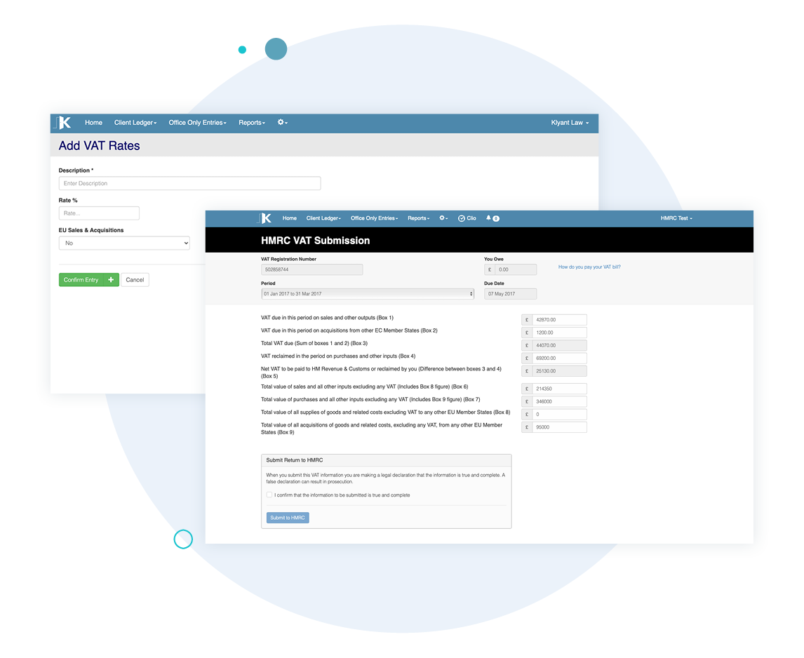 Works with different VAT schemes