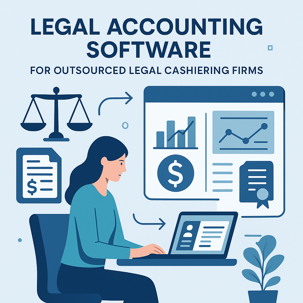 Legal Accounting Software for Outsourced Legal Cashiering Firms Legal Accounting Software for Outsourced Legal Cashiering Firms